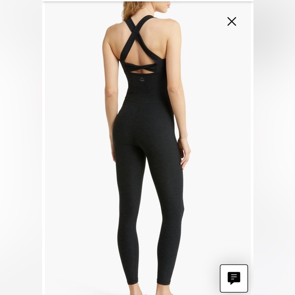 Beyond Yoga Daring Space Dye Jumpsuit in Darkest Night - Picture 3 of 10